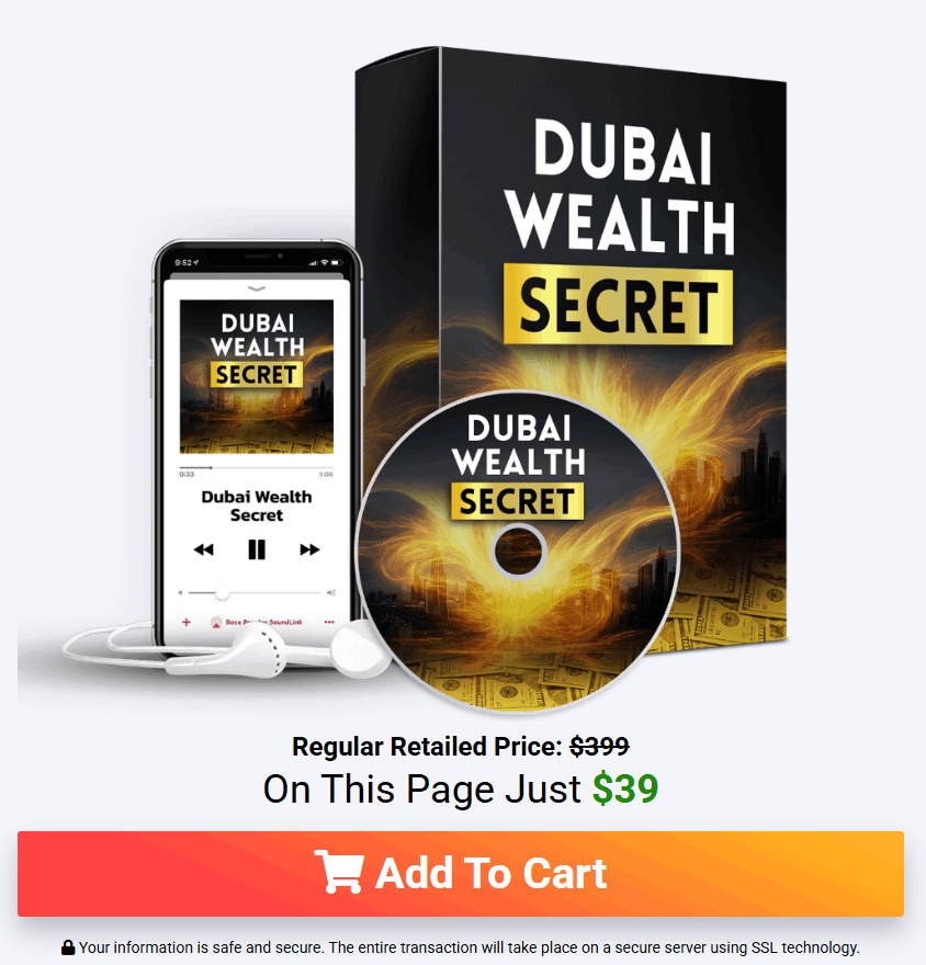 Dubai Wealth Secret Order Now